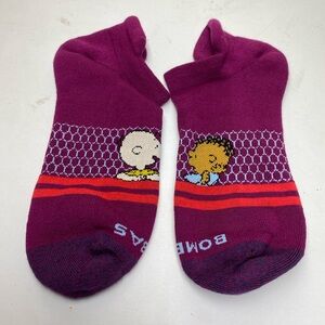 NEW Bombas Original Peanuts Charlie Brown Franklin Socks Rare Sz Medium